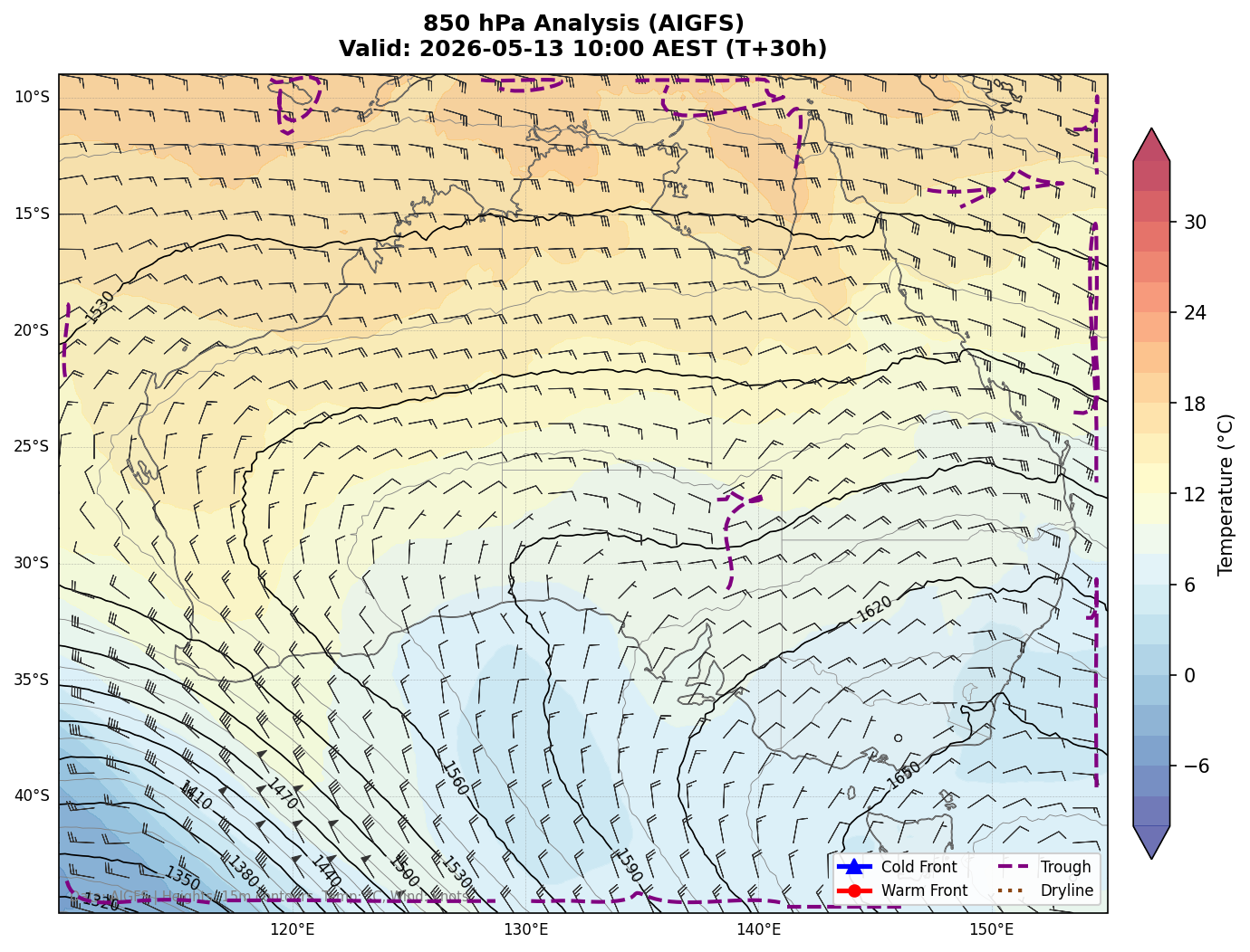 850 hPa Analysis
