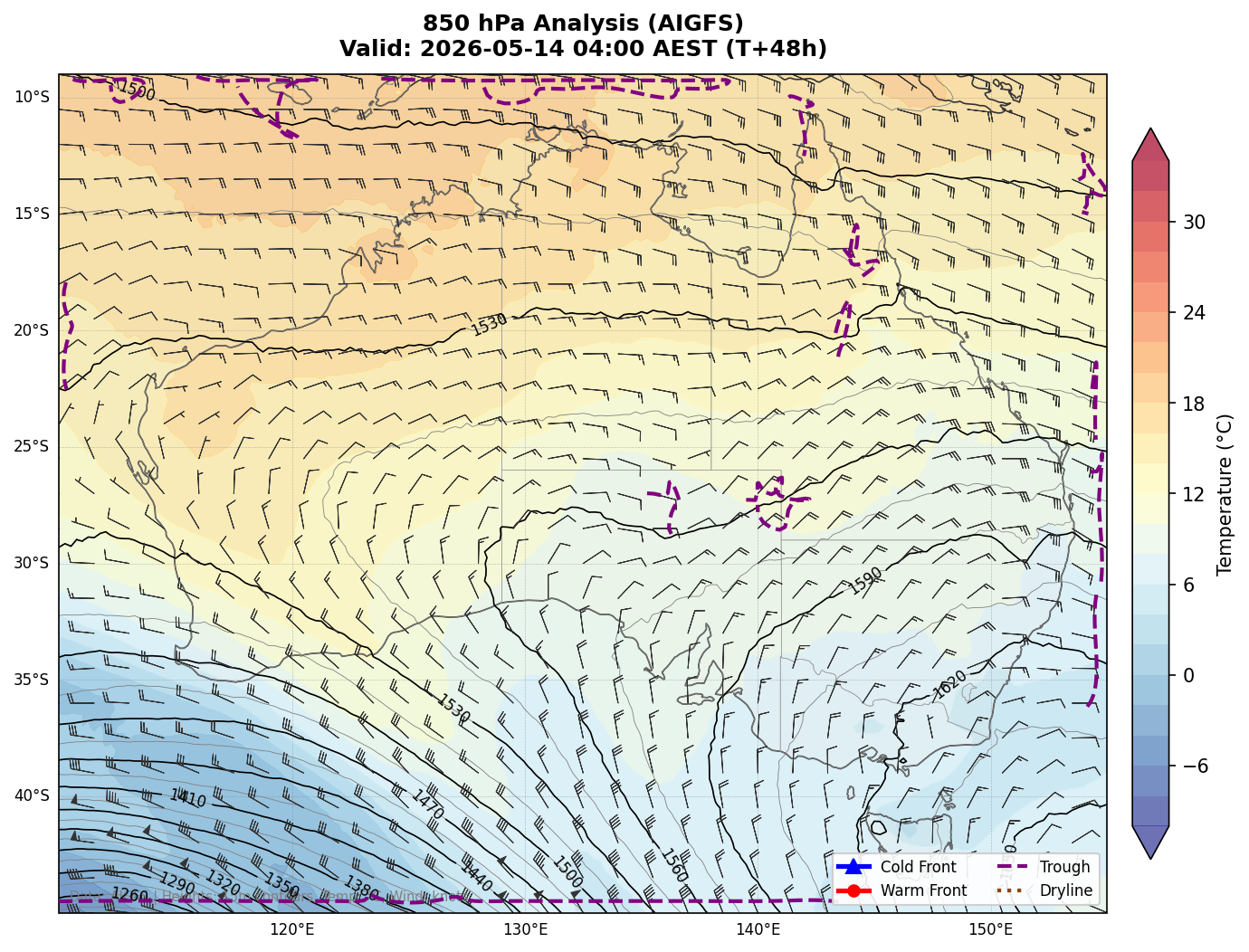 850 hPa Analysis